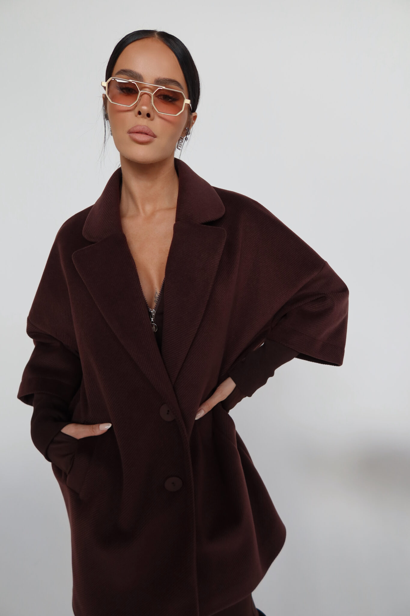 Палто ETERNAL chocolate - Image 3