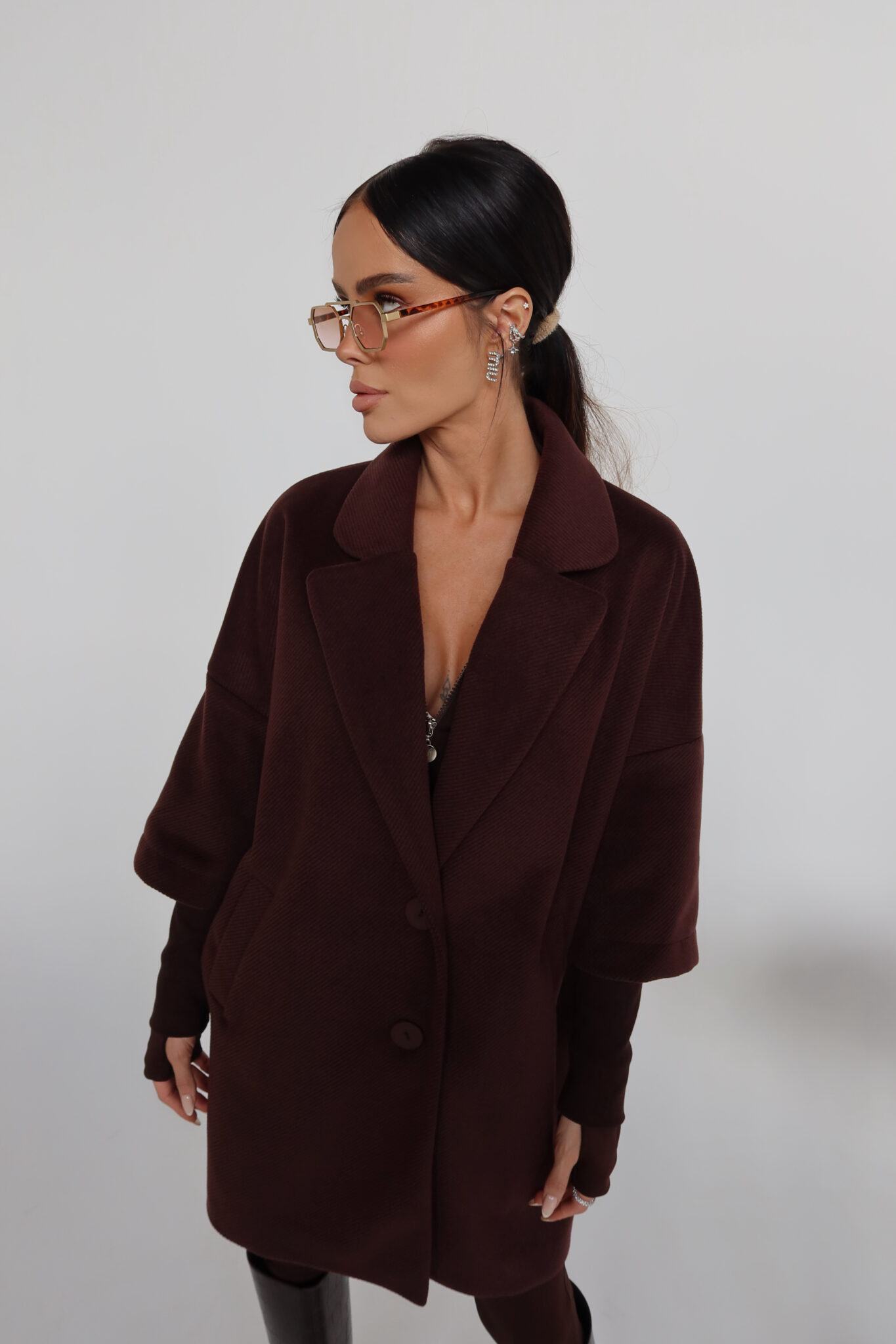 Палто ETERNAL chocolate - Image 5