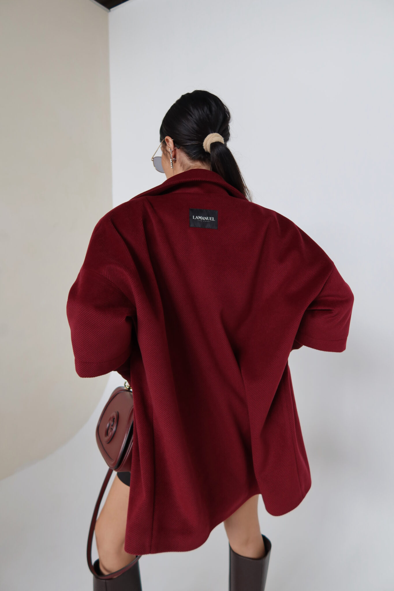 Палто ETERNAL burgundy - Image 6