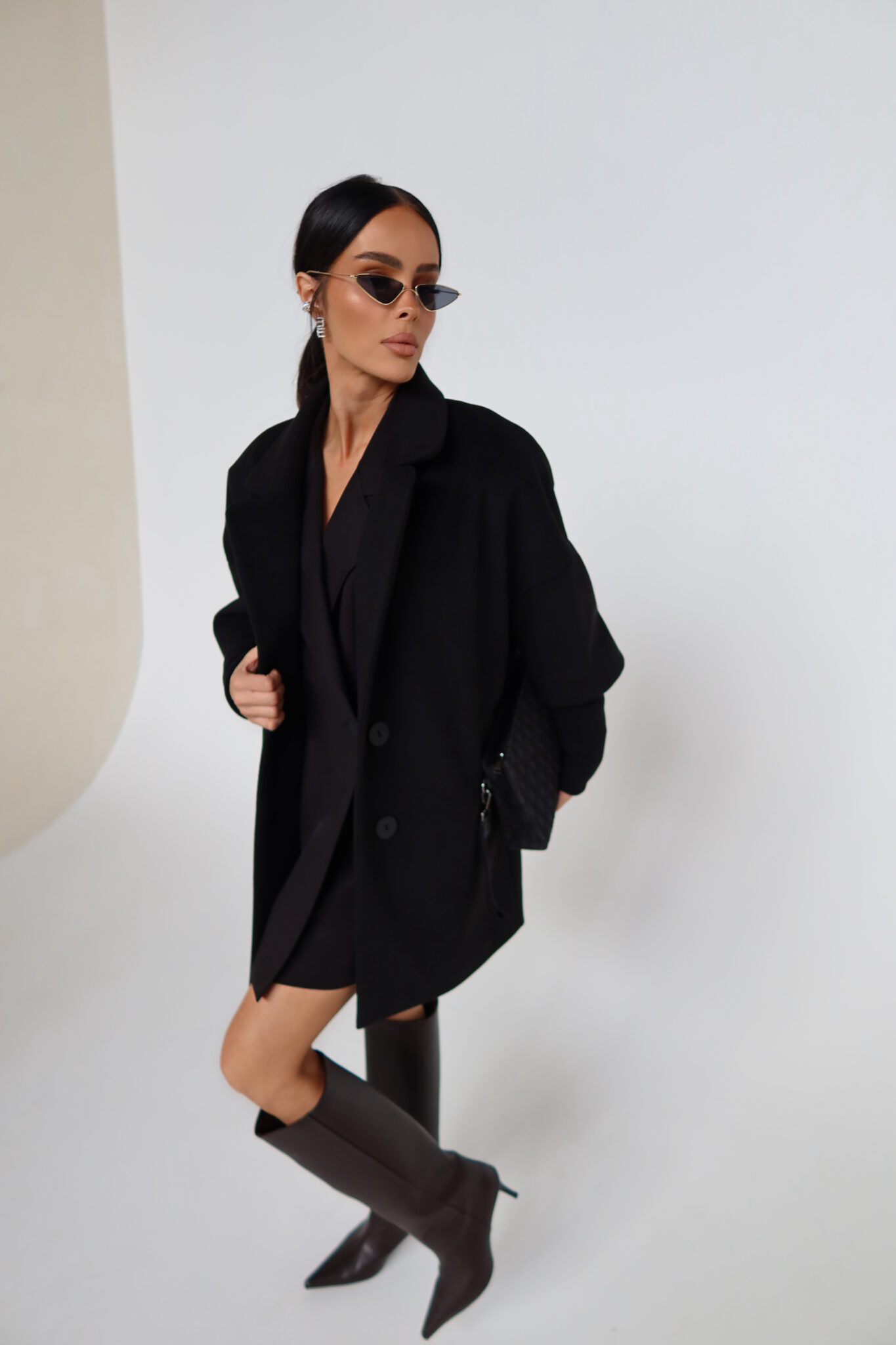 Палто ETERNAL black