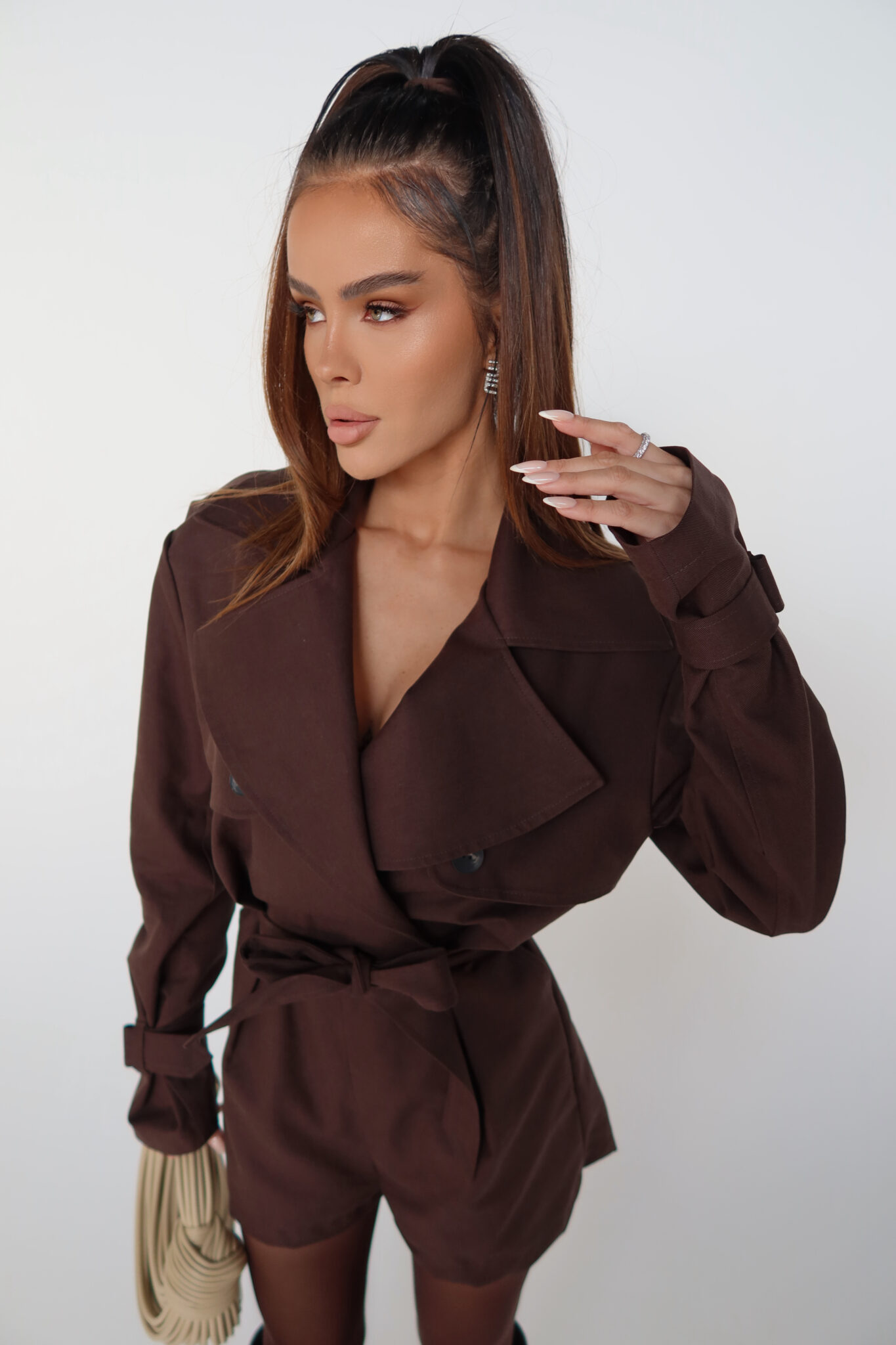 Jumpsuit COURT chocolate - Image 4