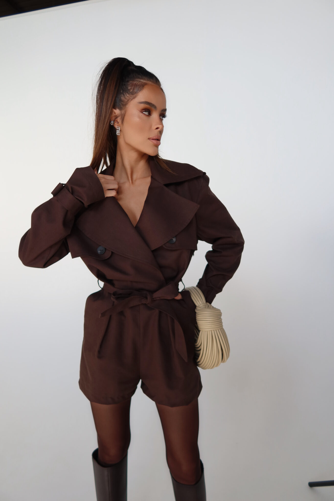 Jumpsuit COURT chocolate - Image 7