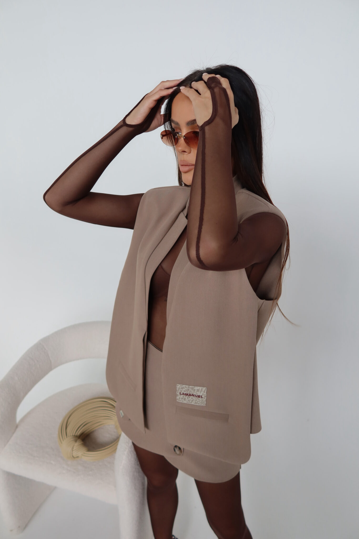 Елек FOLD беж - Image 3