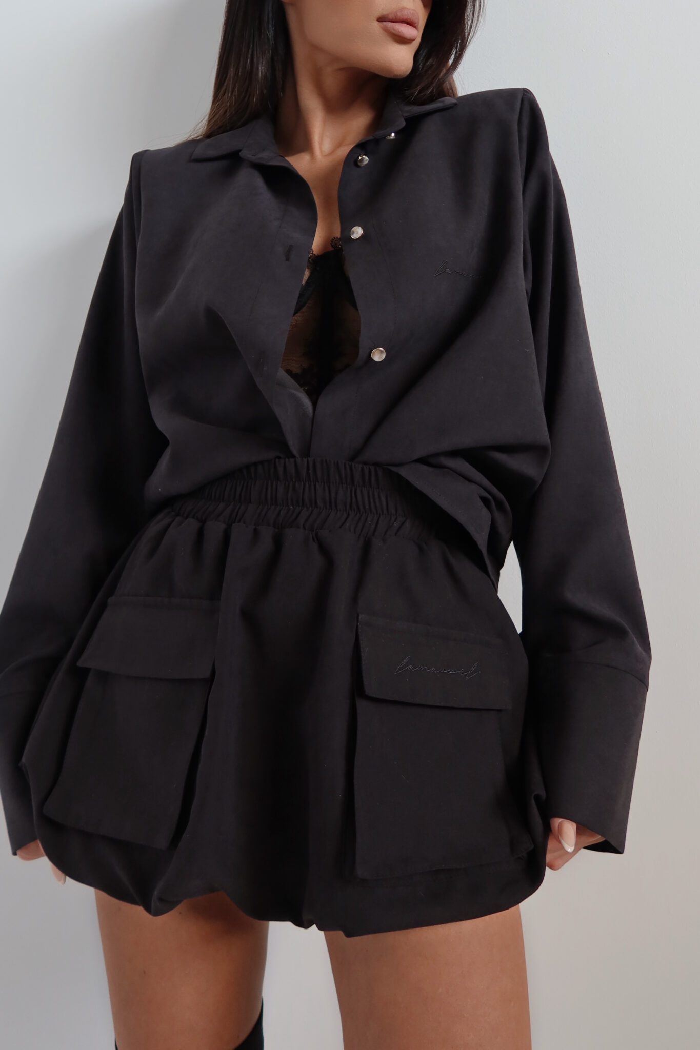 Риза VELVET black - Image 2