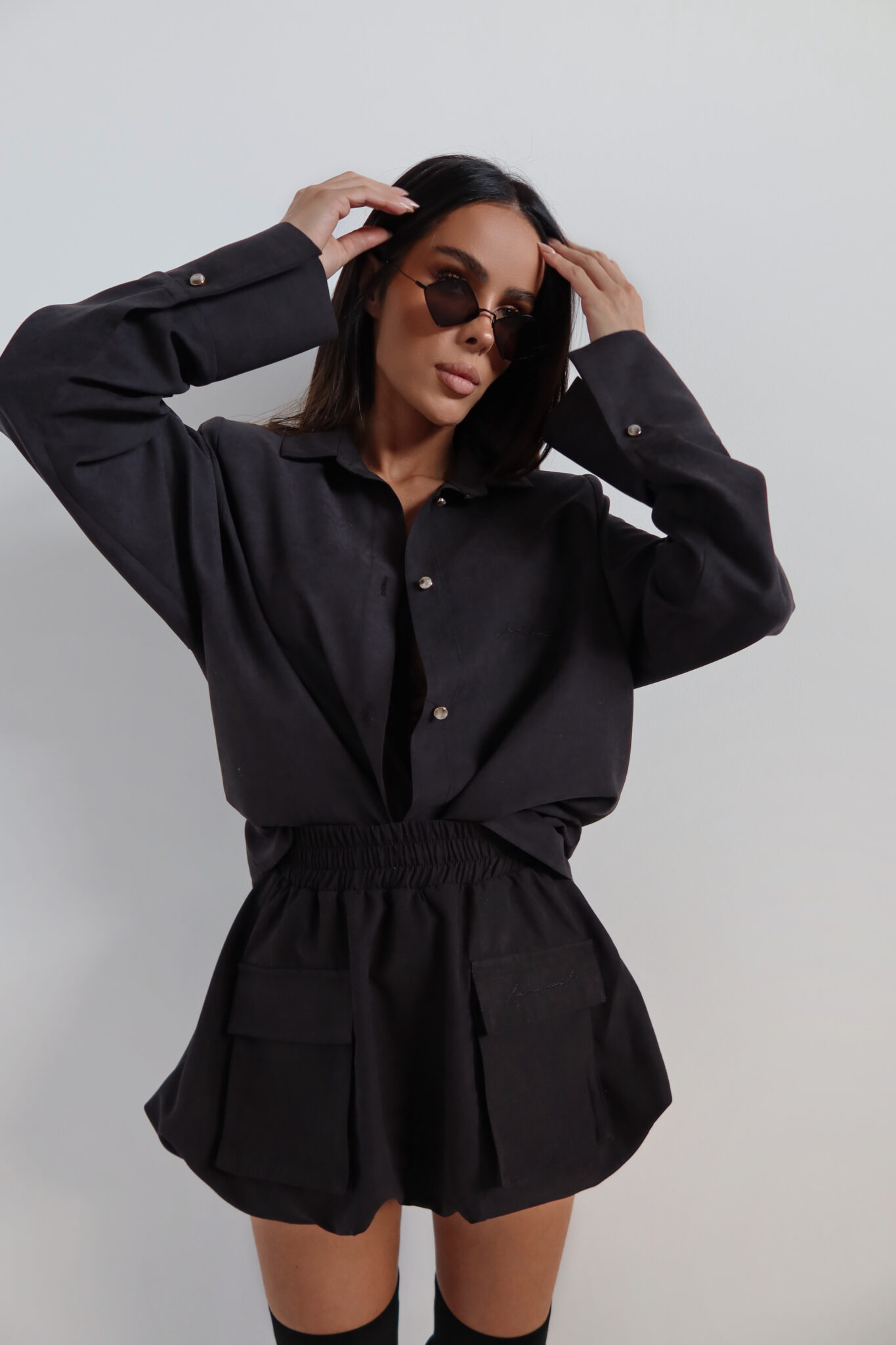 Риза VELVET black - Image 6